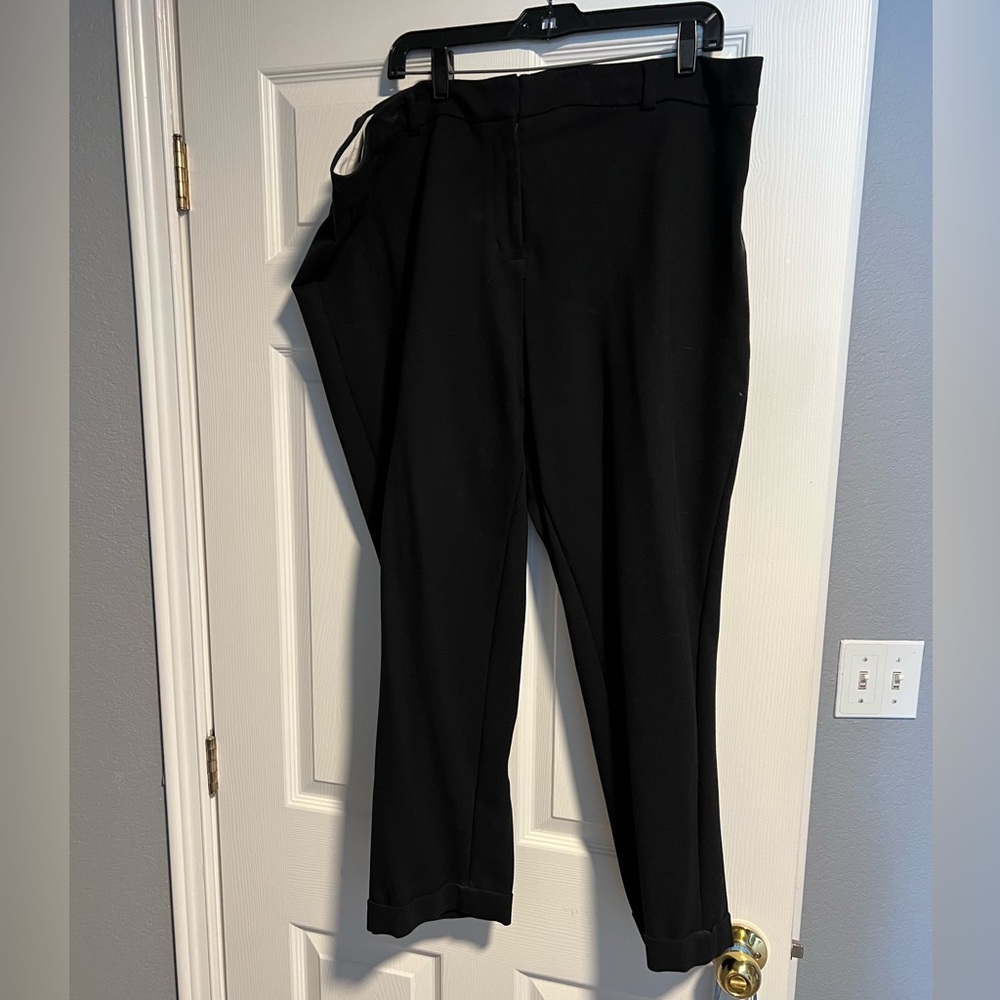Lands End Black Pants. Size 20W.